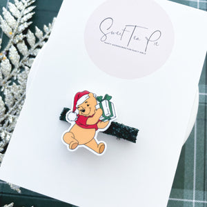 Pooh Christmas Gift Glam Clip