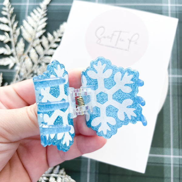 Snowflake Claw Clip