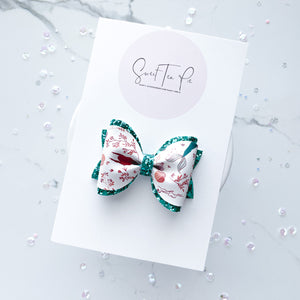 Under The Sea Pinched Loop Hair Bow