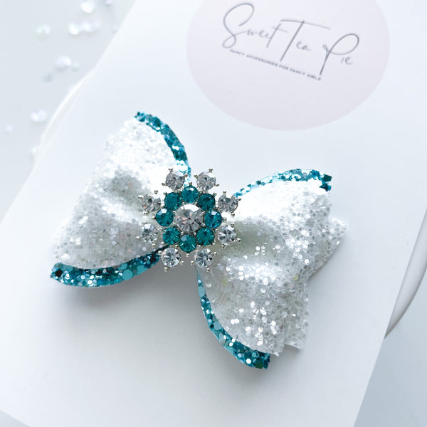 Let It Go Pinched Loop Hair Bow