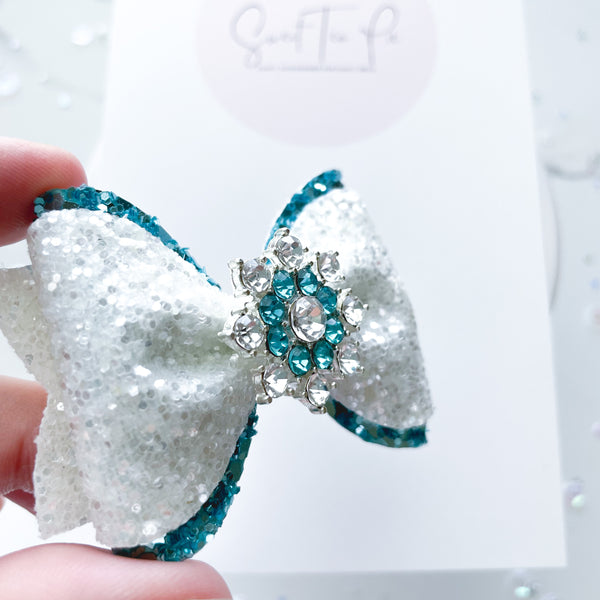 Let It Go Pinched Loop Hair Bow