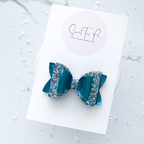Elsa Double Loop Hair Bow