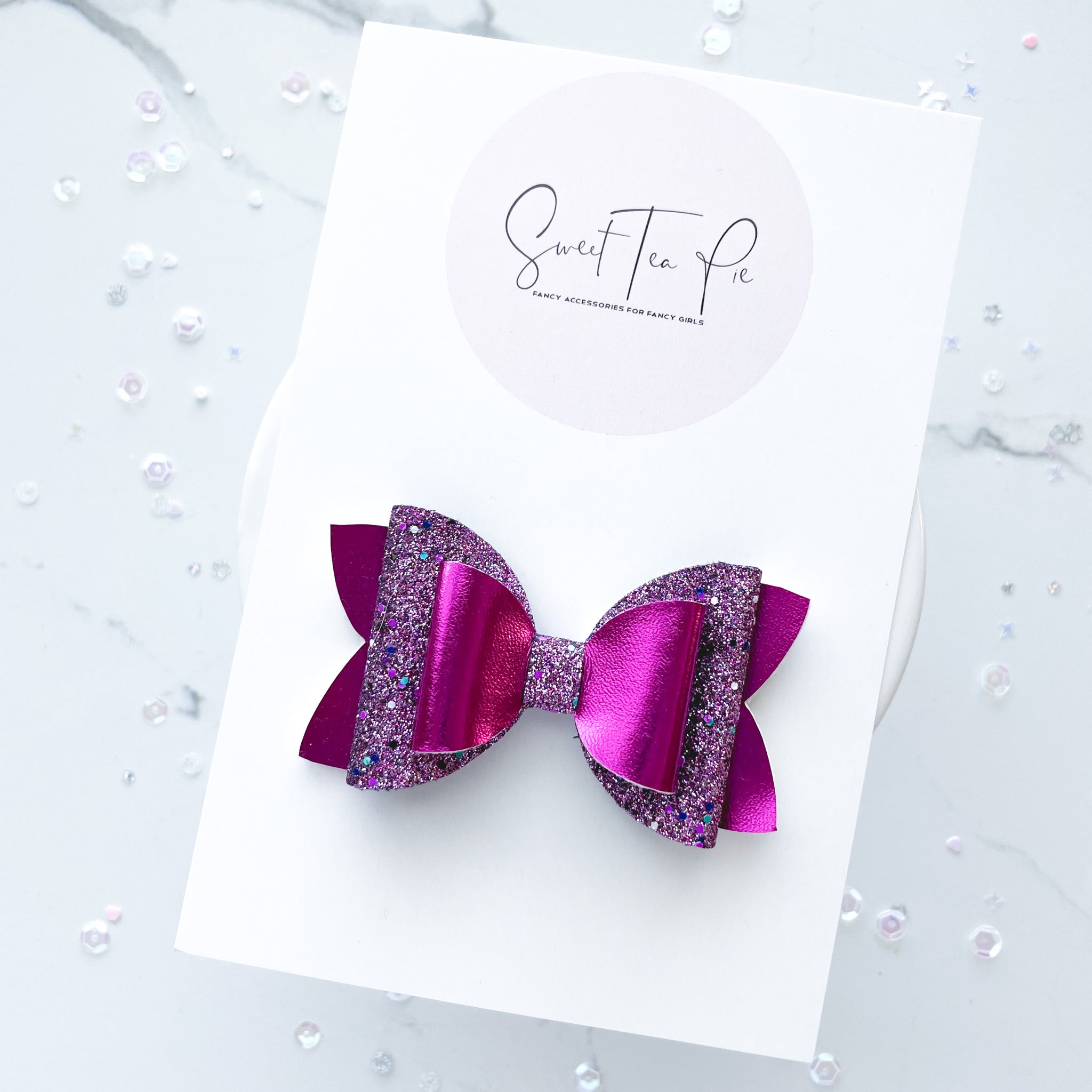 Anna Double Loop Hair Bow