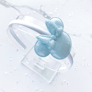 Blue Minnie Sequin Headband