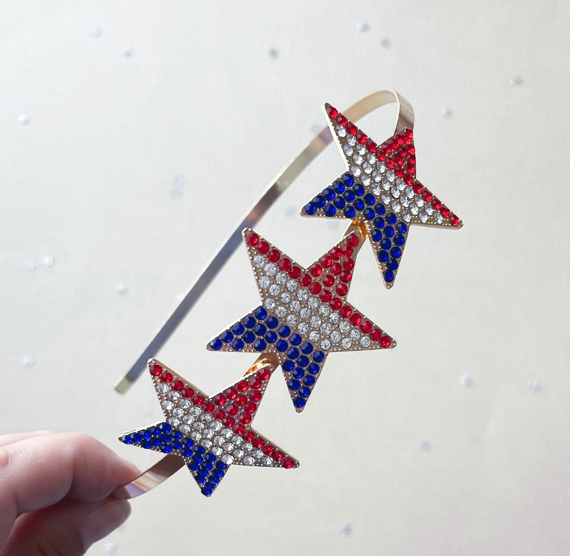 Stars and Stripes Jewel Headband