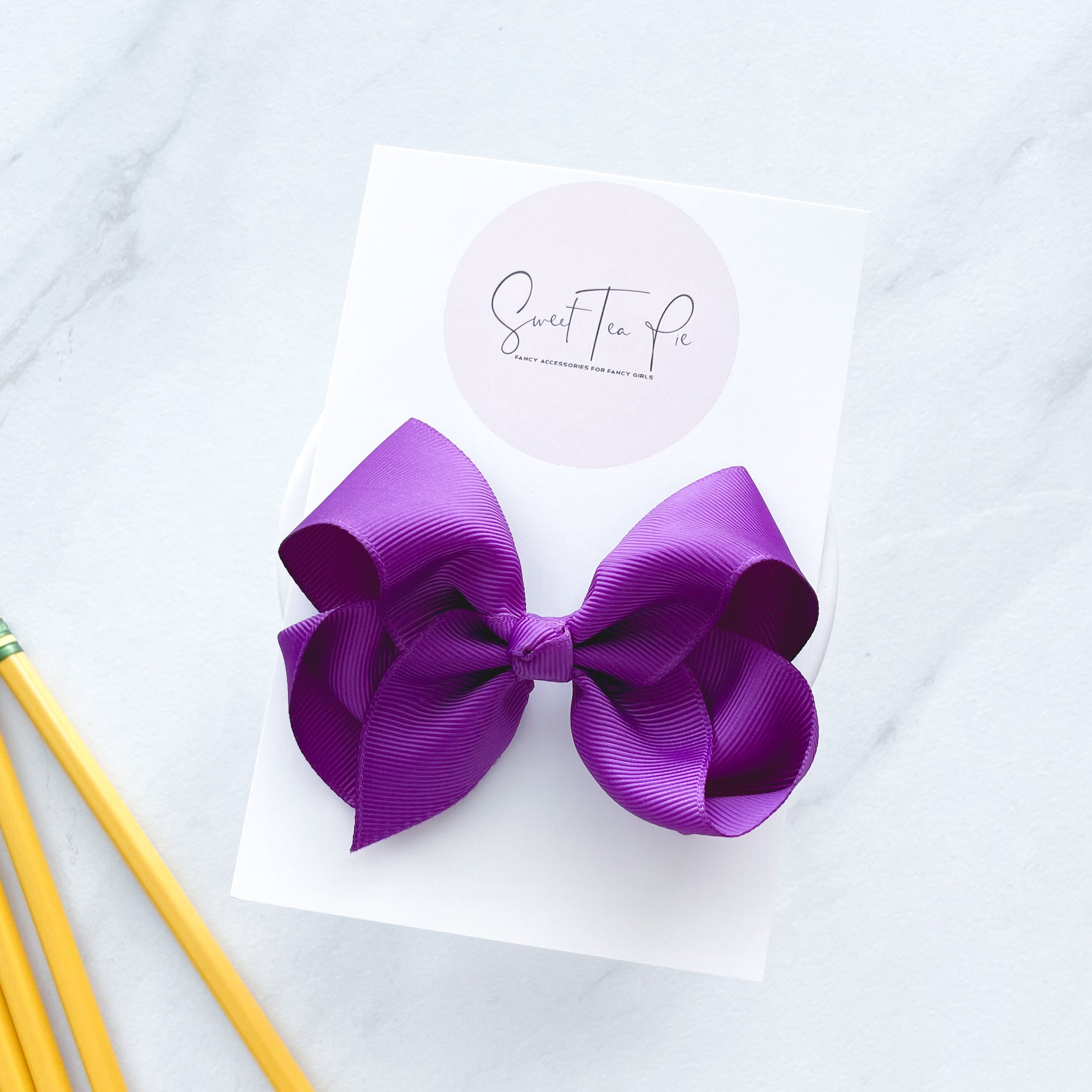 Violet Ribbon Boutique Hair Bow