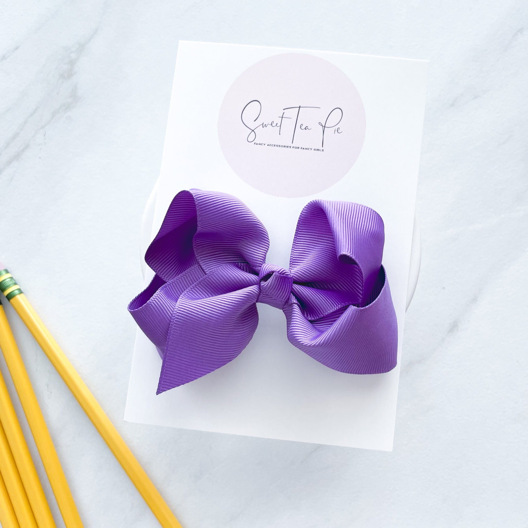 Iris Ribbon Boutique Hair Bow