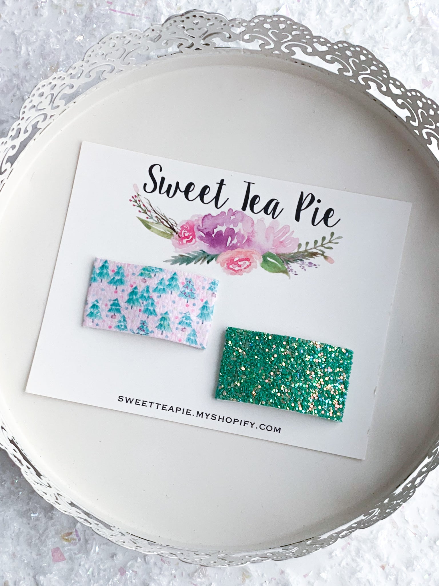 Holiday Spruce Snap Clip Set