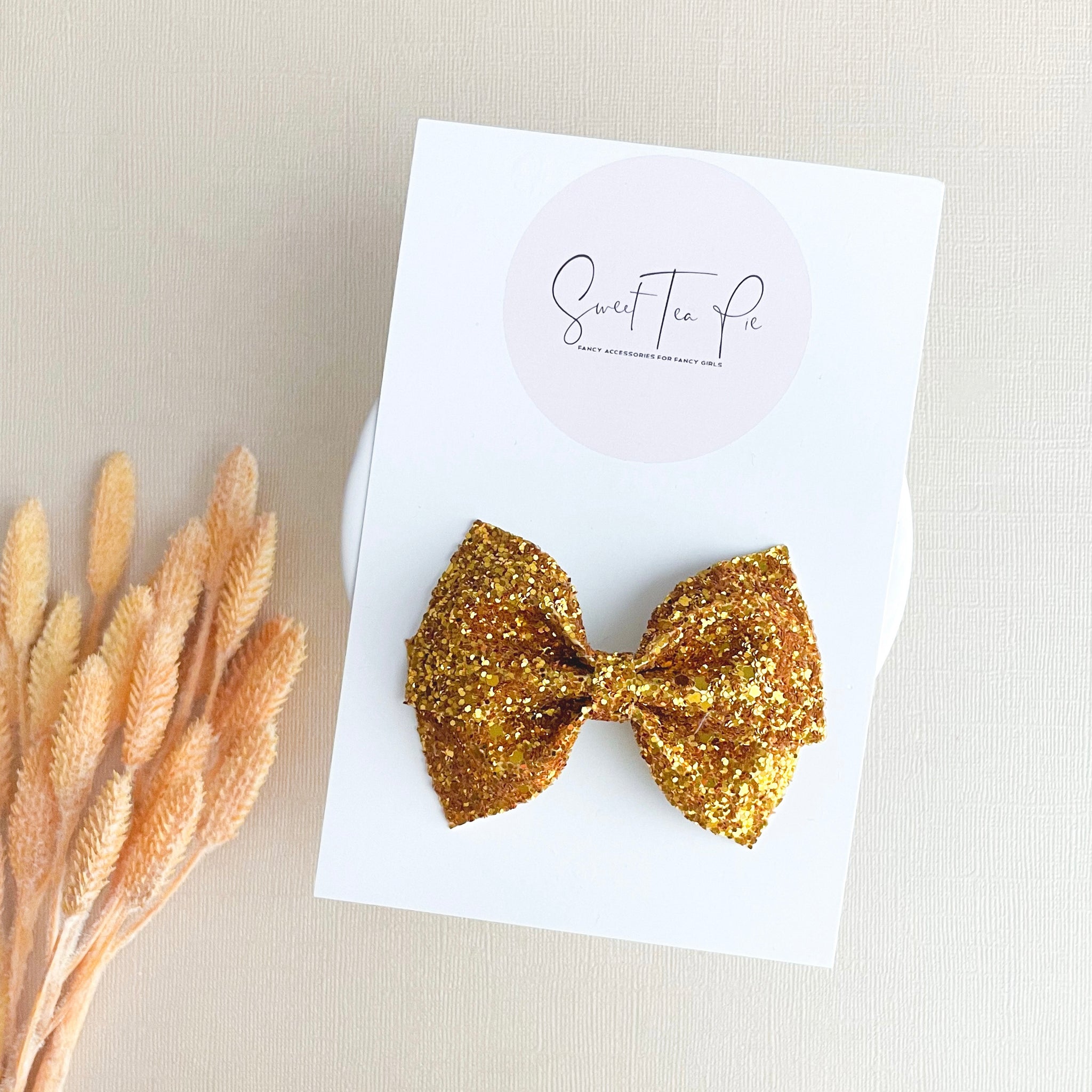 Apple Cider Modern Lu Hair Bow