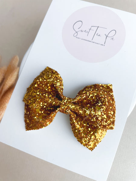 Apple Cider Modern Lu Hair Bow