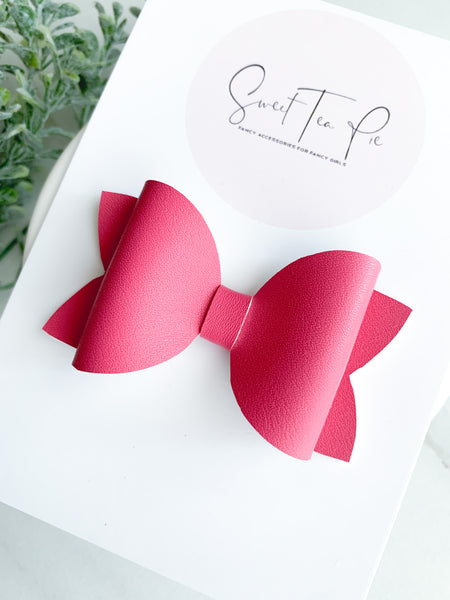Watermelon Single Loop Hair Bow