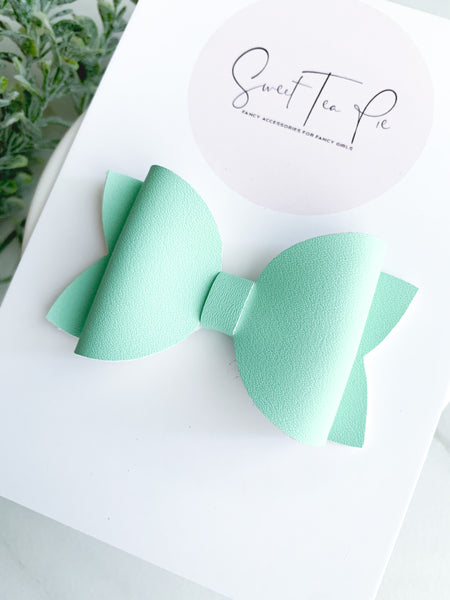 Island Paradise Single Loop Hair Bow