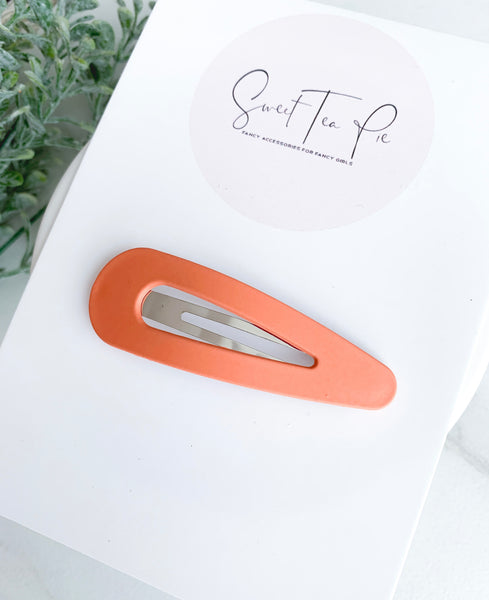 Tangerine Waterproof Snap Clip