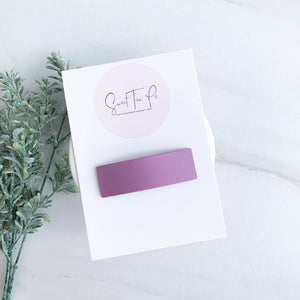 Purple Waterproof Snap Clip