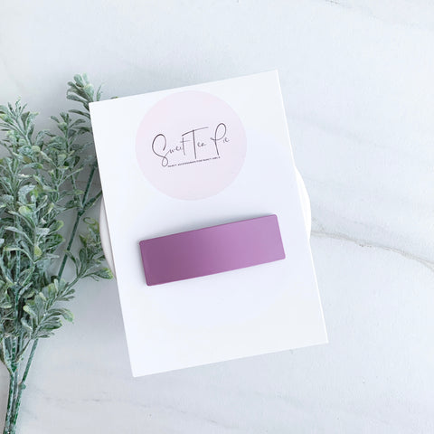 Purple Waterproof Snap Clip