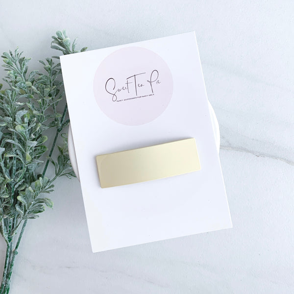 Pale Yellow Waterproof Snap Clip