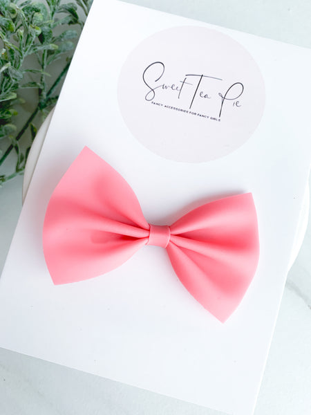 Watermelon Jelly Hair Bow (Waterproof)