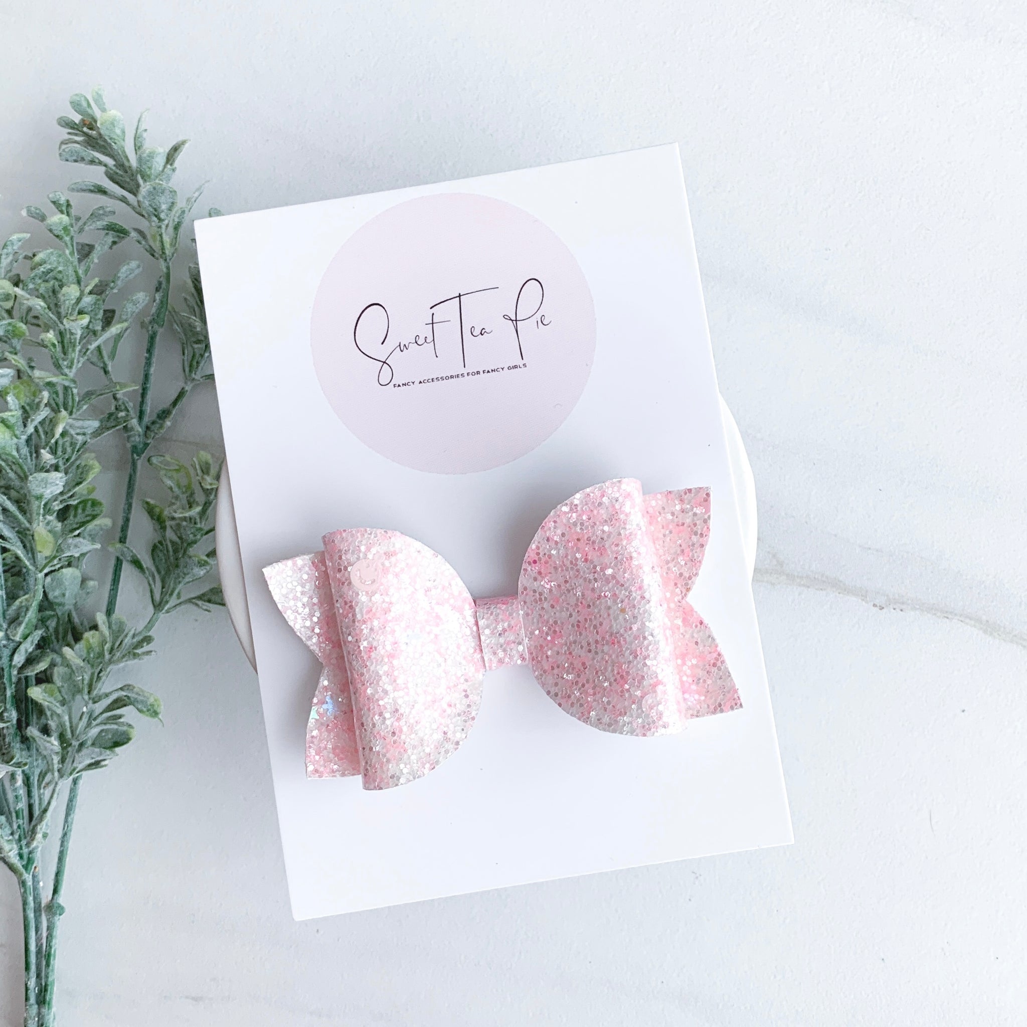 Pink Sands Large Loop Hair Bow