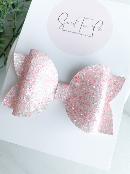 Pink Sands Large Loop Hair Bow