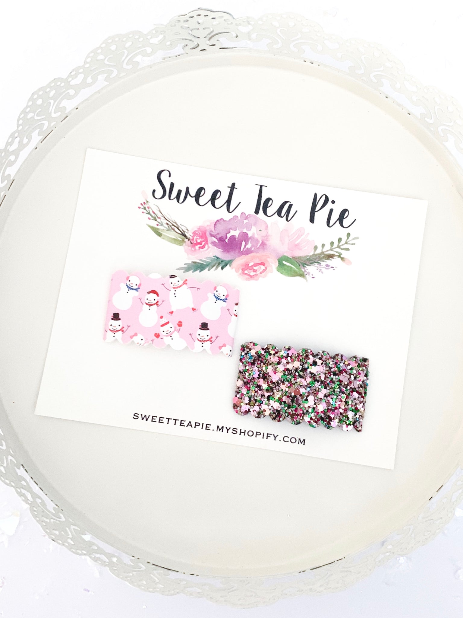 Berry Glam Snap Clip Set