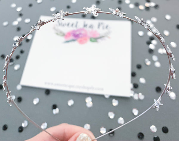 Silver Star Headband