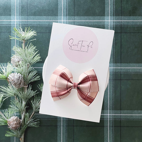 Holiday Sweater Modern Lu Hair Bow