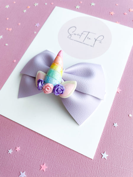 Unicorn Modern Lu Hair Bow