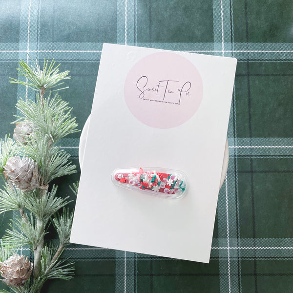 O Christmas Tree Shaker Snap Clip