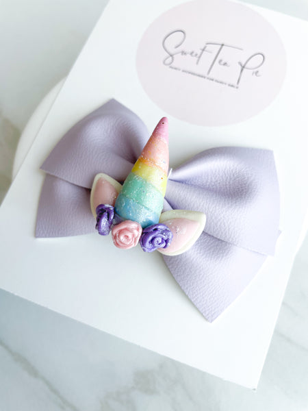 Unicorn Modern Lu Hair Bow