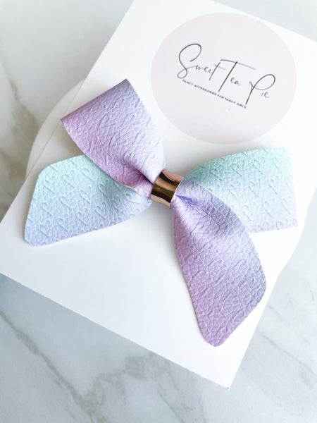 Pastel Sweetheart Schoolgirl Bow