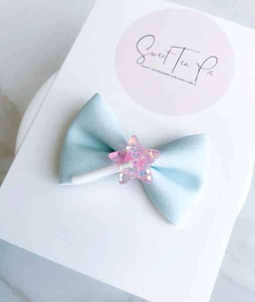 Star Lollipop Hair Bow
