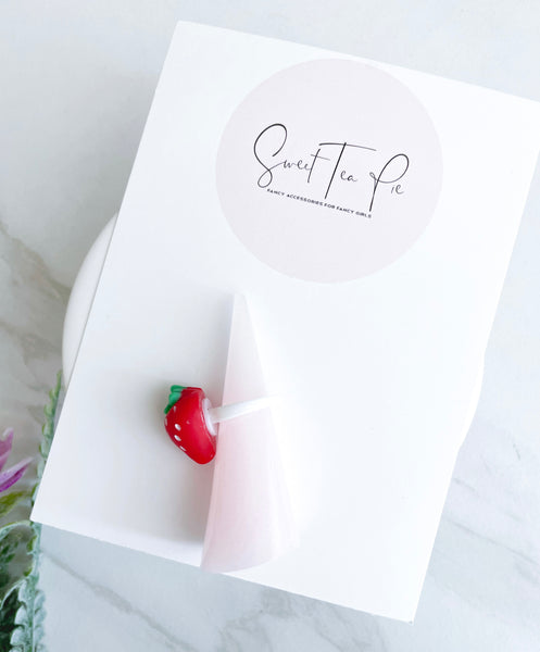 Strawberry Girls Glam Ring