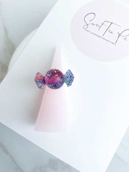 Sugar Candy (Round) Girls Glam Ring