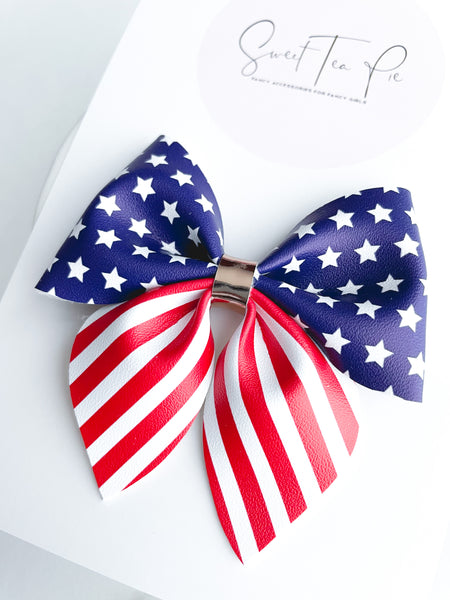 American - Sailor Hair Bow