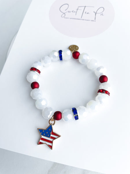 Stars and Stripes Glam Bracelet