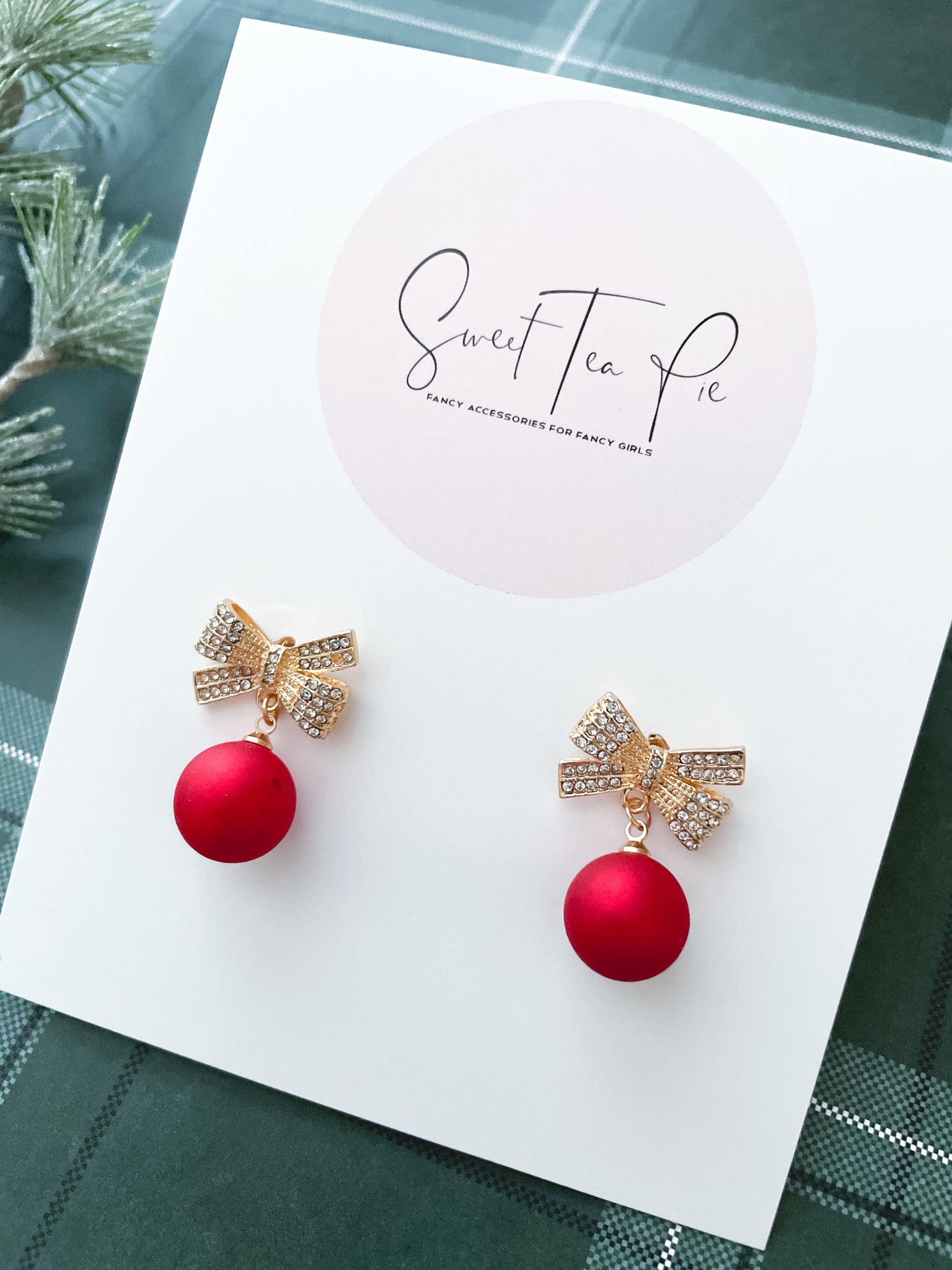Christmas Eve Glam Earrings
