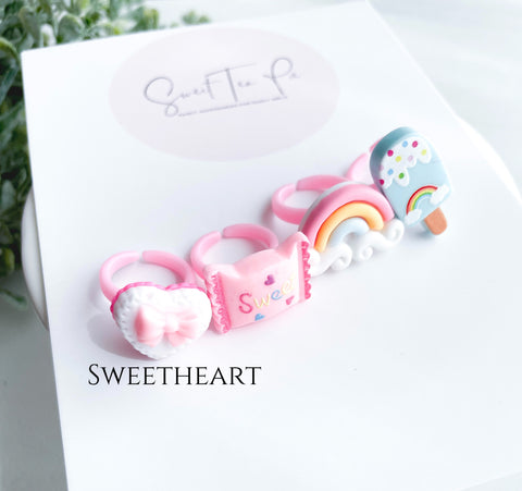 Sweetheart Girls Glam Ring