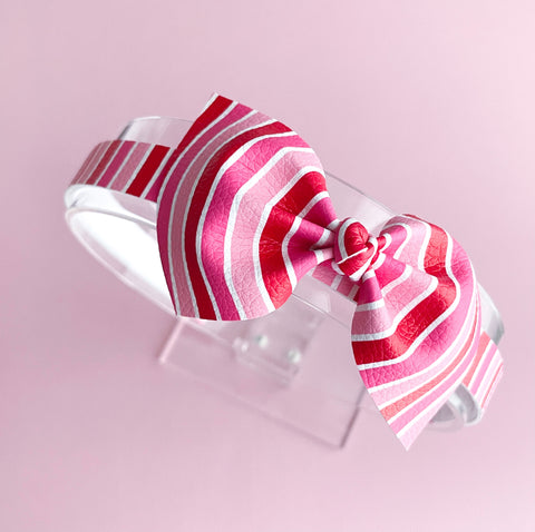 Valentines Stripes Headband