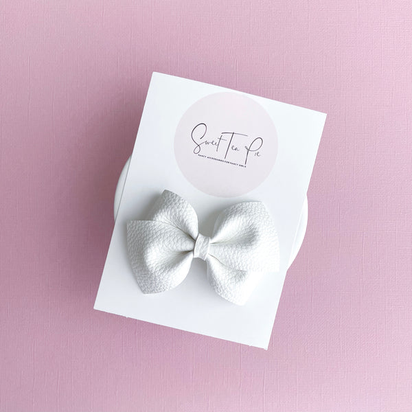 Blanc Lu Hair Bow