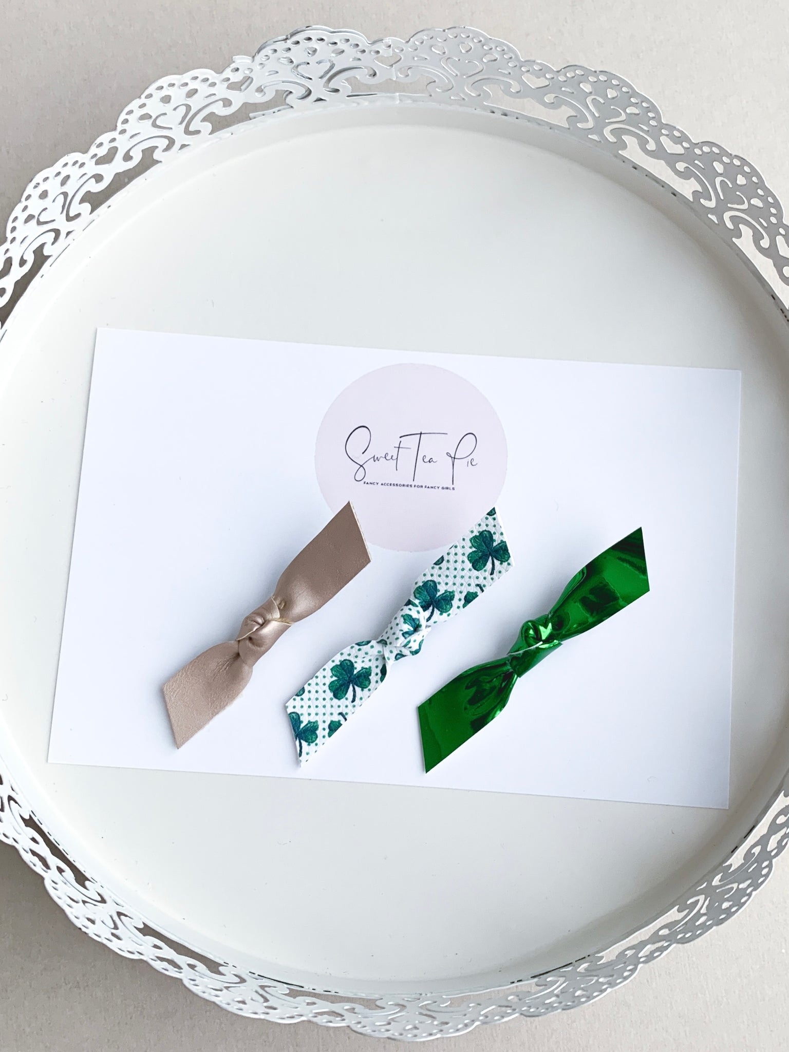 Wee Bit of Irish Knotty Clip Set of 3