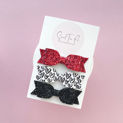 Kisses Lily Bow - Set of 3