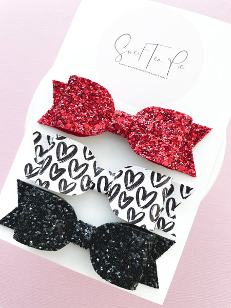 Kisses Lily Bow - Set of 3