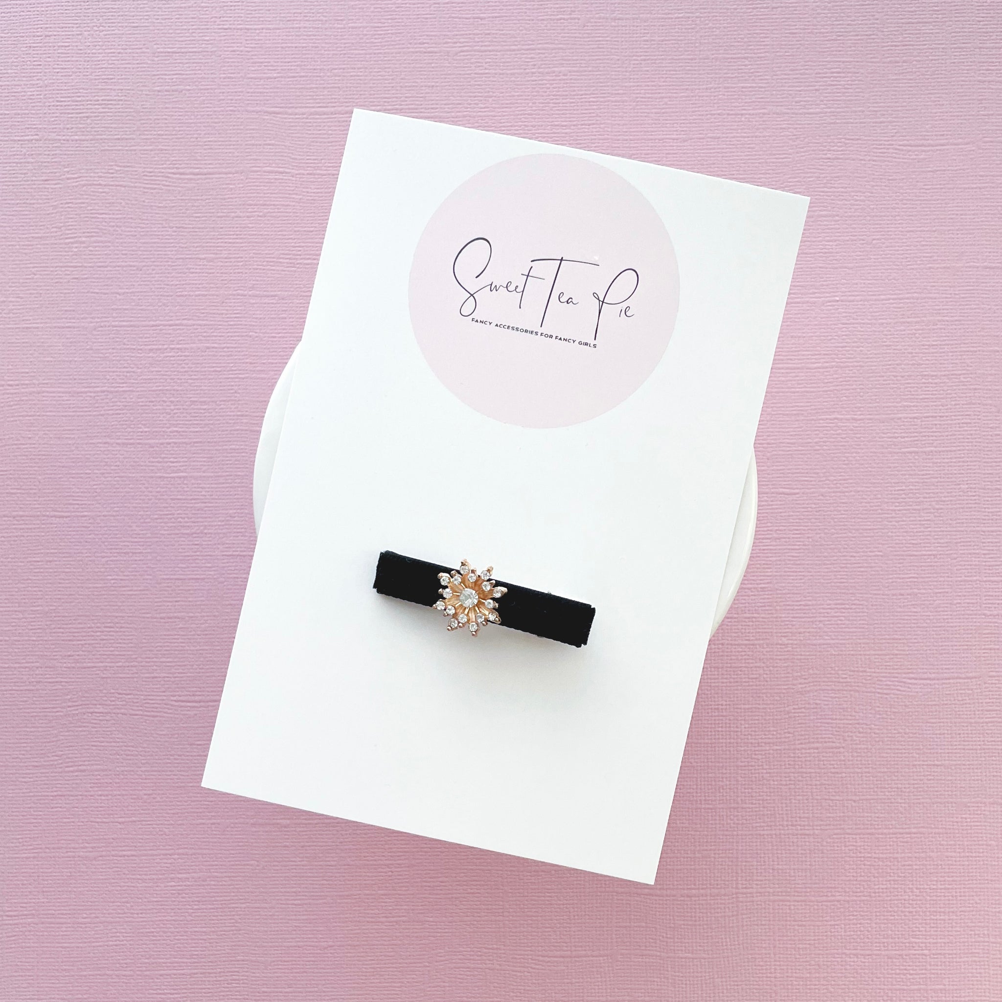 Royal Gems Gold Crystal Glam Clip