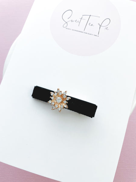 Royal Gems Gold Crystal Glam Clip
