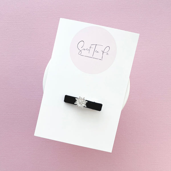 Royal Gems Silver Crystal Glam Clip