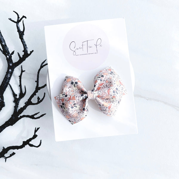 Spooktacular Mouse Lu Hair Bow