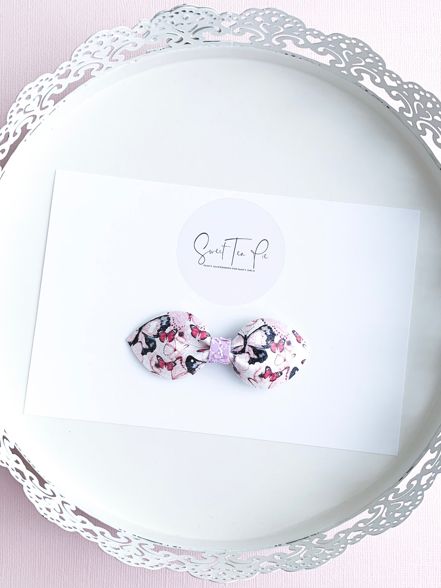 Flight of Butterflies Petite Hair Bow
