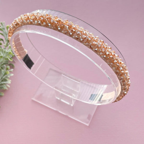 Champagne Jewel Headband
