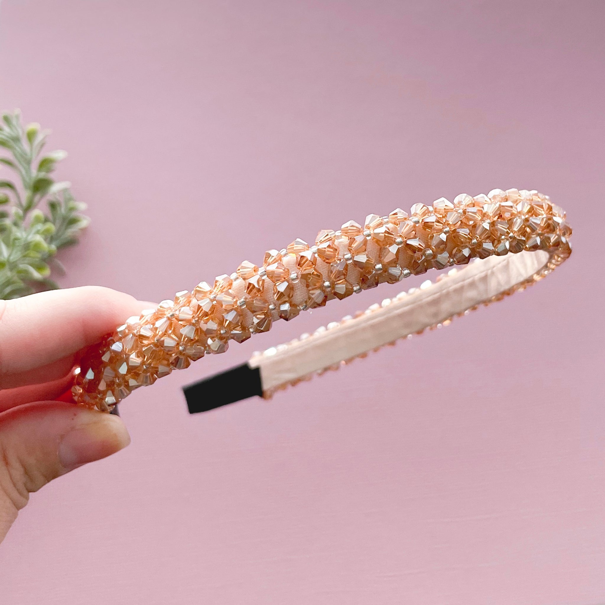 Champagne Jewel Headband