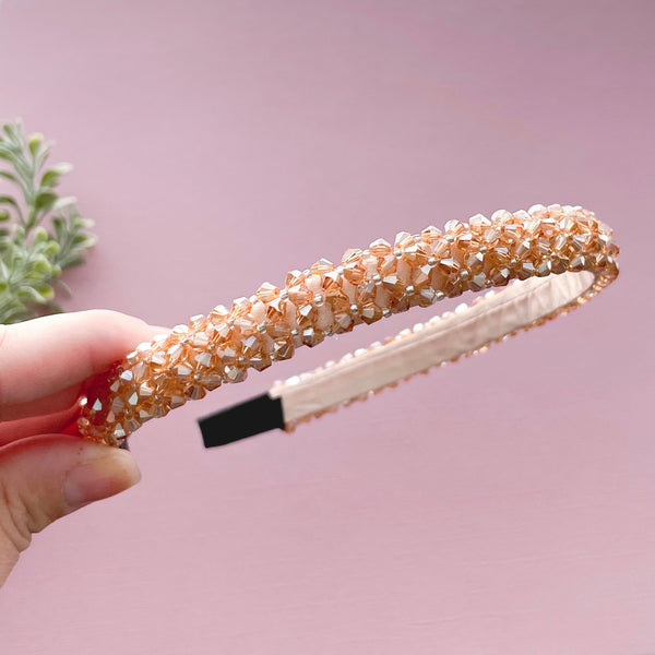 Champagne Jewel Headband